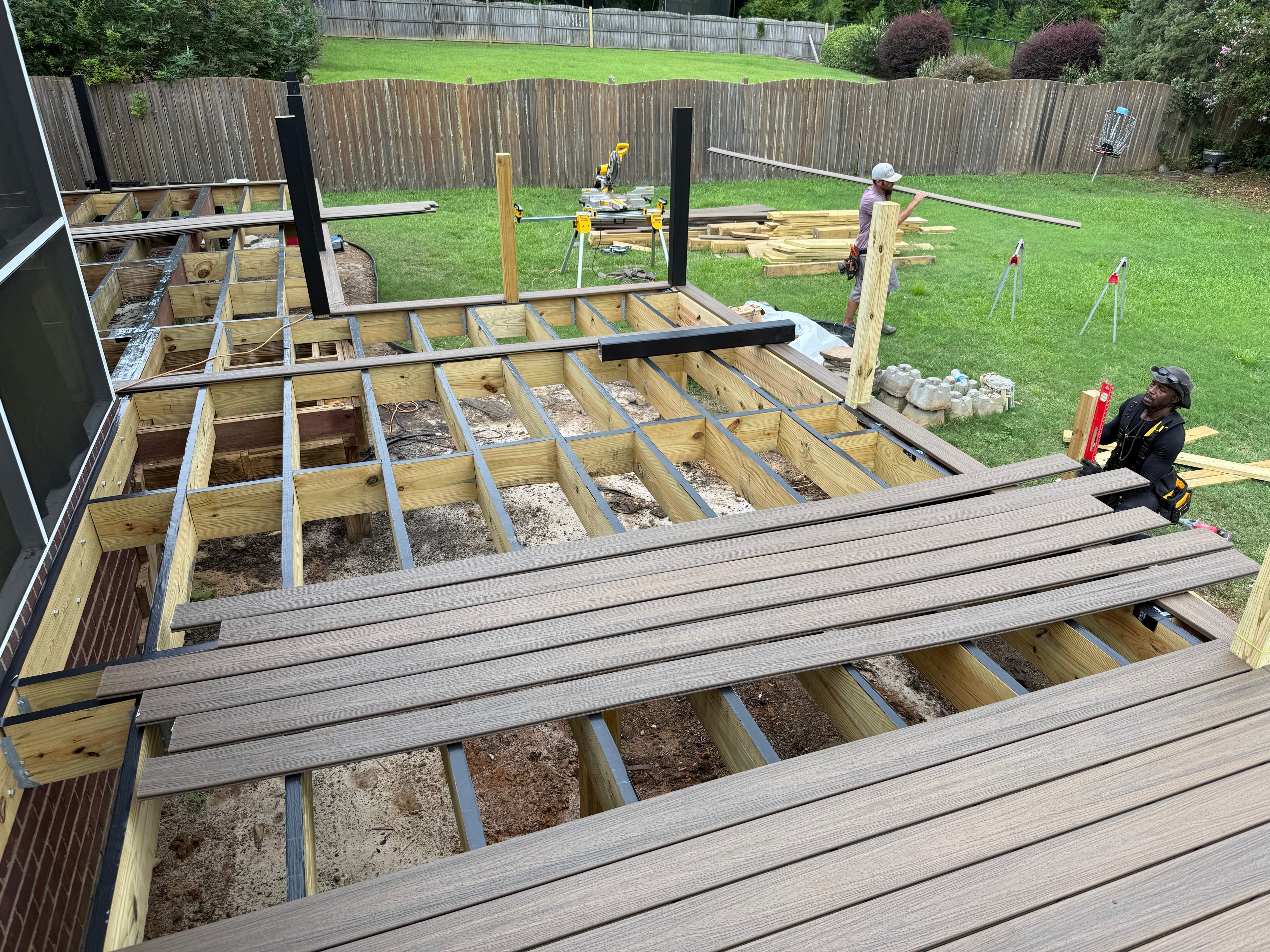 Backyard Deck Build